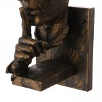 Бра 85203/1 E27 40Вт бронза 16х16х32 см