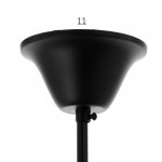 Люстра 85209/6 E27 40Вт черный 76х76х58-112 см