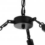 Люстра 85209/6 E27 40Вт черный 76х76х58-112 см