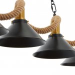 Светильник 85211/5 E27 40Вт черный 137х22х80-107 см