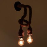 Бра 85214/2 E27 40Вт черный 16х16х46 см