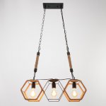 Светильник 85216/3 E27 40Вт черный 59х16х62-117 см