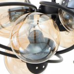 Люстра 85220/6 E27 40Вт черный 52х52х53-83 см