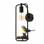 Бра 85221/1 E27 40Вт черный 16х21х35 см