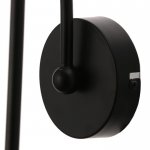 Бра 85221/1 E27 40Вт черный 16х21х35 см