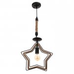 Светильник 85224/1 E27 40Вт черный 27х32х60-130 см