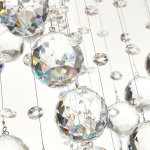 Люстра каскадная 71310/8 GU10 хром 60х60х250см