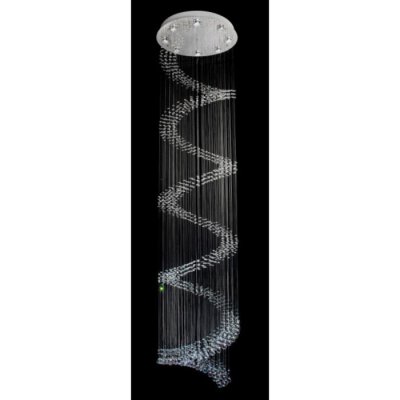 Люстра каскадная 71310/8 GU10 хром 60х60х250см