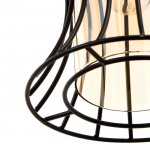 Светильник 59817/1 E27 40Вт черный 21,5х21,5х30-130 см