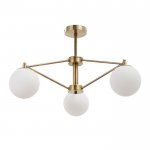 Люстра 69629/3 E14 40Вт бронза 59х59х24 см