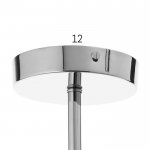 Люстра 69638/5 E14 40Вт хром 70х70х43 см