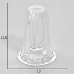 Люстра 69642/5 E14 40Вт сатин никель 56х56х32 см