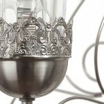 Люстра 69642/5 E14 40Вт сатин никель 56х56х32 см