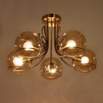 Люстра 69643/5 E14 40Вт бронза 58х58х34 см