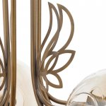 Люстра 69643/5 E14 40Вт бронза 58х58х34 см