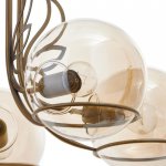 Люстра 69643/5 E14 40Вт бронза 58х58х34 см