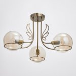 Люстра 69644/3 E14 40Вт бронза 58х58х34 см