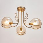 Люстра 69644/3 E14 40Вт бронза 58х58х34 см