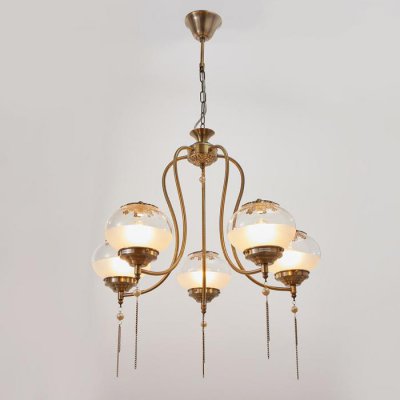 Люстра 69645/5 E14 40Вт бронза 63х63х57 см