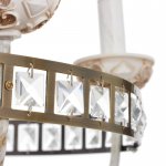 Люстра 69647/5 E14 40Вт белый с золотой патиной 57х57х41 см