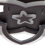 Люстра с ПДУ 69650/LED 160Вт диммер 3000-6000К кофе 50х50х6 см