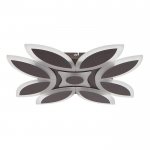 Люстра с ПДУ 69651/LED 100Вт диммер 3000-6000К кофе 50х50х6 см