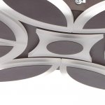 Люстра с ПДУ 69651/LED 100Вт диммер 3000-6000К кофе 50х50х6 см