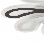 Люстра с ПДУ 69652/LED 160Вт диммер 3000-6000К белый-кофе 55х55х6 см