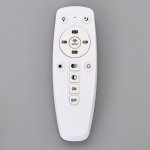 Люстра с ПДУ 69653/LED 160Вт диммер 3000-6000К белый-кофе 55х55х6 см