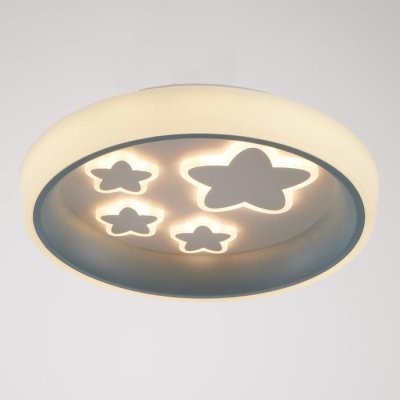 Люстра с ПДУ 60402/1 LED 114Вт 3 режима голубой 50х50х10 см