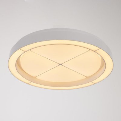 Люстра с ПДУ 60406/1 LED 112Вт диммер 3000-6000К белый 50х50х7 см Люстра с ПДУ 60406/1 LED 112Вт диммер 3000-6000К белый 50х50х7 см