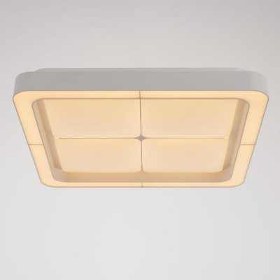 Люстра с ПДУ 60407/1 LED 144Вт диммер 3000-6000К белый 50х50х8 см