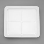 Люстра с ПДУ 60407/1 LED 144Вт диммер 3000-6000К белый 50х50х8 см