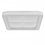 Люстра с ПДУ 60407/1 LED 144Вт диммер 3000-6000К белый 50х50х8 см