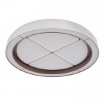 Люстра с ПДУ 60408/1 LED 112Вт диммер 3000-6000К кофе 50х50х7 см