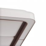 Люстра с ПДУ 60409/1 LED 144Вт диммер 3000-6000К кофе 50х50х8 см