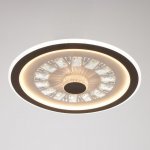 Люстра с ПДУ 60410/1 LED 104Вт диммер 3000-6000К кофе 48,5х48,5х8 см