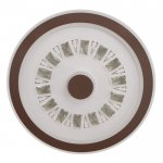 Люстра с ПДУ 60410/1 LED 104Вт диммер 3000-6000К кофе 48,5х48,5х8 см