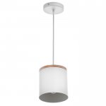 Светильник 40385/1 E27 40Вт белый 13х13х15-115 см