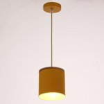 Светильник 40387/1 E27 40Вт желтый 13х13х15-115 см