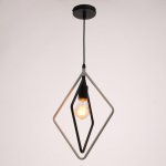 Светильник 40391/1 E27 40Вт черный-белый 25х10х30-130 см