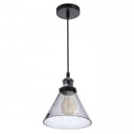 Светильник 40397/1 E27 40Вт черный-тонированный 18,5х18,5х23-123 см