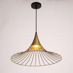 Светильник 40399/1 E27 40Вт золото 45х45х25-125 см