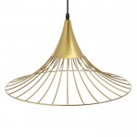 Светильник 40399/1 E27 40Вт золото 45х45х25-125 см