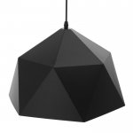 Светильник 40304/1 E27 40Вт черный-золото 38х38х25-125 см