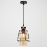 Светильник 88302/1 E27 40Вт черный 23х23х32-132 см