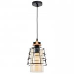 Светильник 88302/1 E27 40Вт черный 23х23х32-132 см