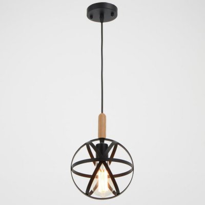 Светильник 88304/1 E27 40Вт черный 17,5х17,5х20,5-120 см