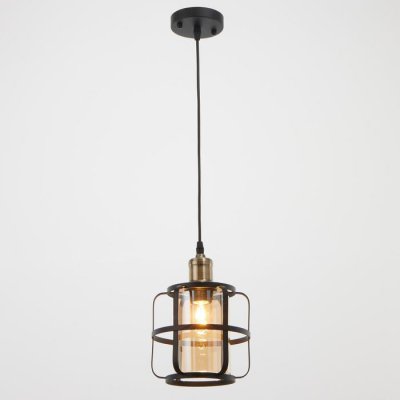 Светильник 88305/1 E27 40Вт черный 18х18х25-125 см Светильник 88305/1 E27 40Вт черный 18х18х25-125 см