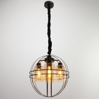 Светильник 88310/4 E27 40Вт черный 40х40х40-95 см